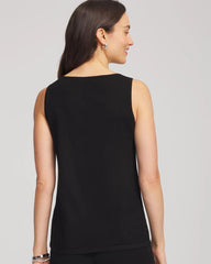 Chico's - Travelers™ Embellished Scoopneck Tank