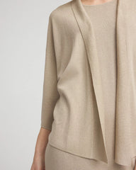 Chico's - Travelers™ Collection Metallic Knit Cardigan
