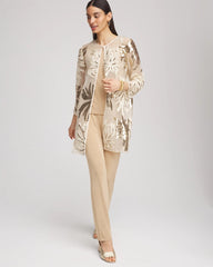 Chico's - Travelers™ Collection Sequin-Mesh Jacket