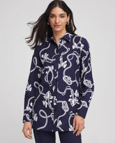 Chico's - No Iron™ Rope Print Tunic