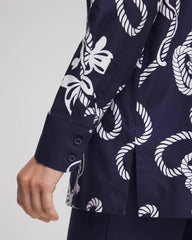 Chico's - No Iron™ Rope Print Tunic