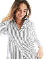 Chico's - No Iron™ Lurex Striped Shirt
