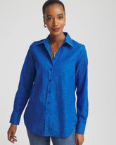 Chico's - No Iron™ Jacquard Animal Motif Shirt