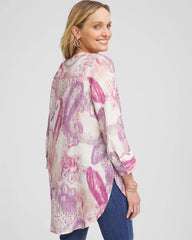 Chico's - No Iron™ Multi Paisley Linen Tunic