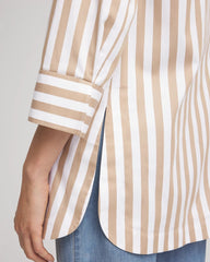 Chico's - No Iron™ Neutral Striped Tunic