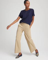 Chico's - Brigitte™ Utility Wide-Leg Cropped Pants