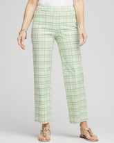Chico's - Brigitte™ Wide Leg Plaid Cropped Pants