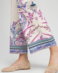 Chico's - Brigitte™ Paisley Wide-Leg Cropped Pants