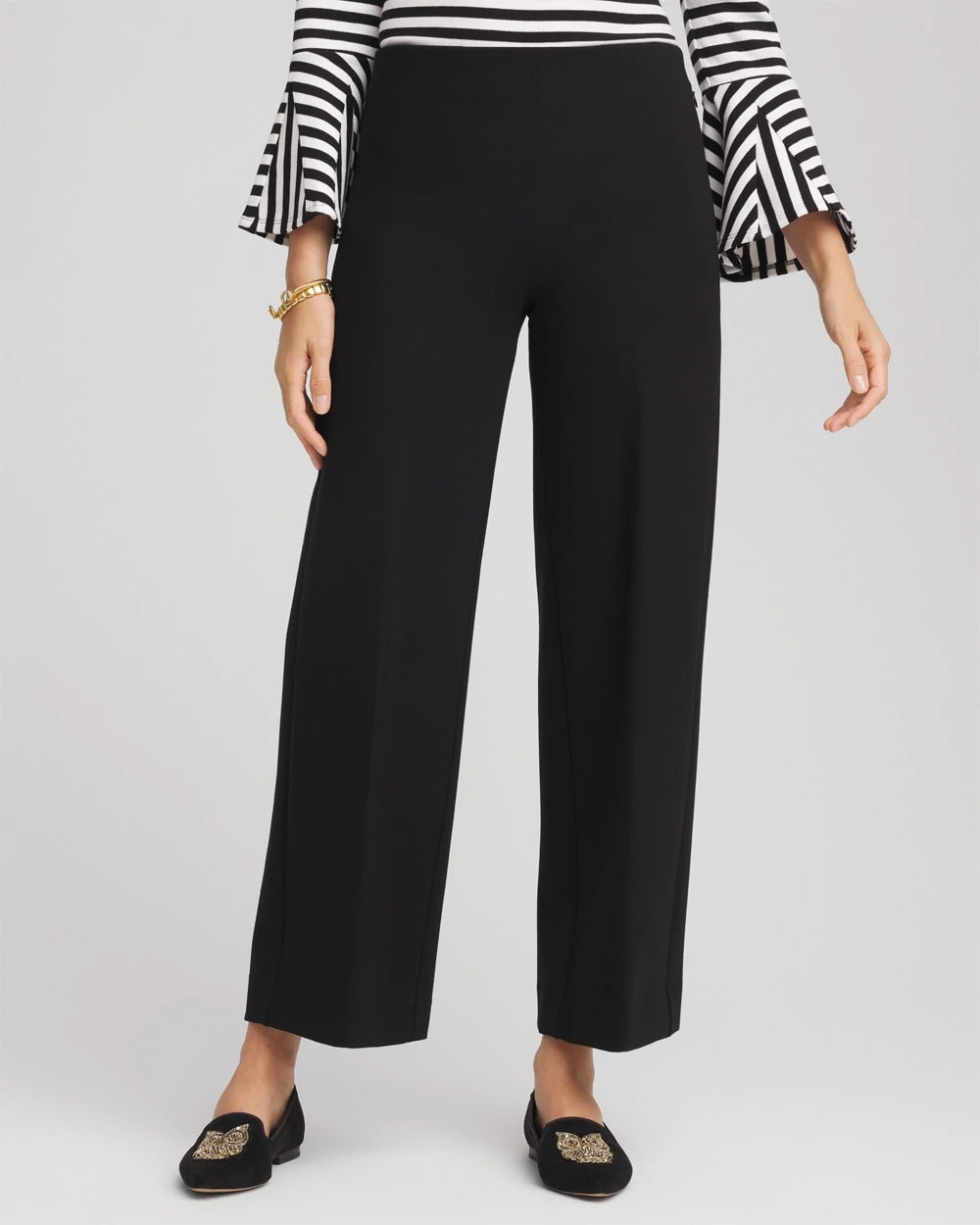 Chico's - Juliet Slim Wide-Leg Cropped Pants