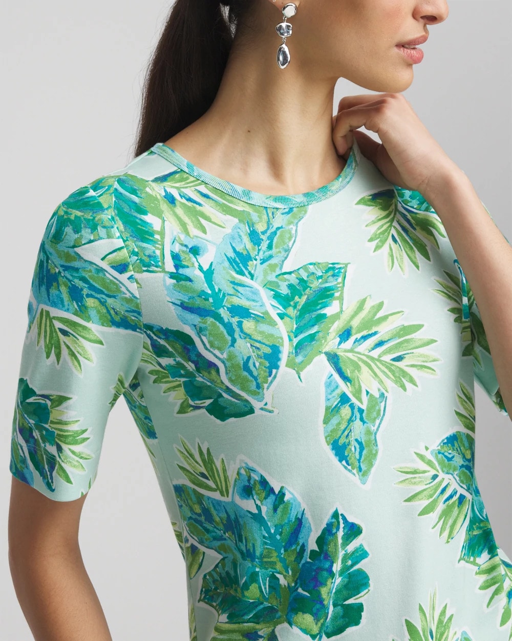 Chico's - Pima Short Sleeve Everyday Tee