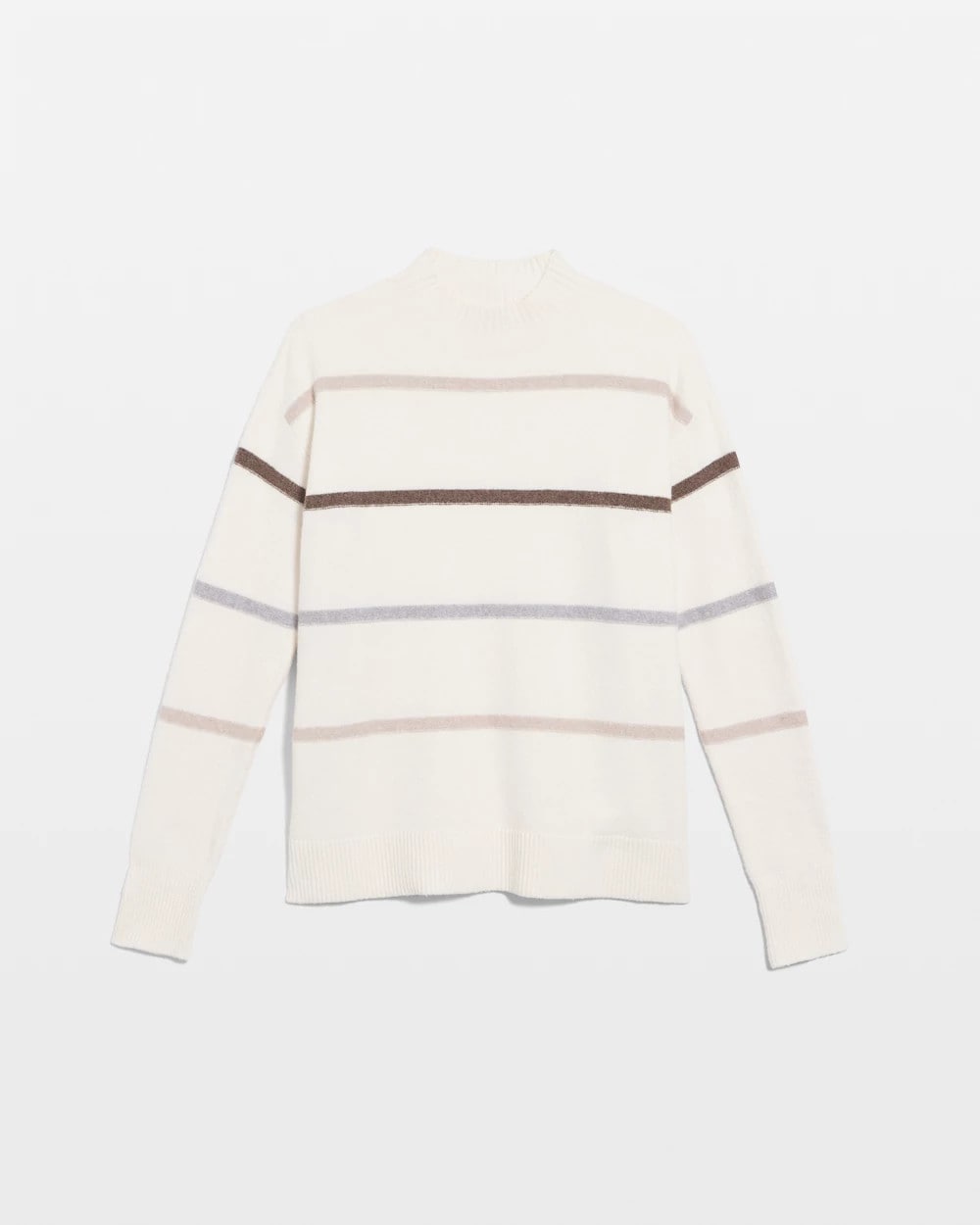 Chico's - Sequined Stripe Pullover Sweater