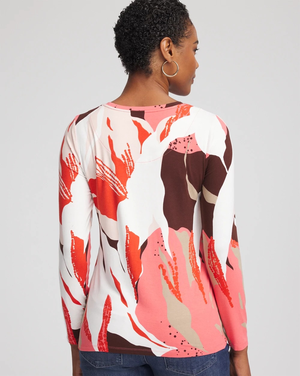 Chico's - Tropical Touch of Cool™ Layering Tee