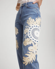 Chico's - Embellished Tapered Cropped Jean