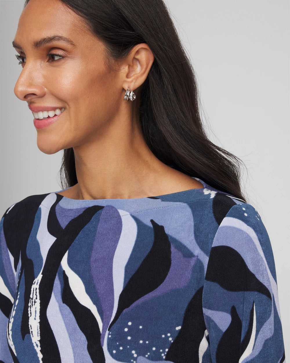 Chico's - Travelers™ Wave Straight Neck Tunic