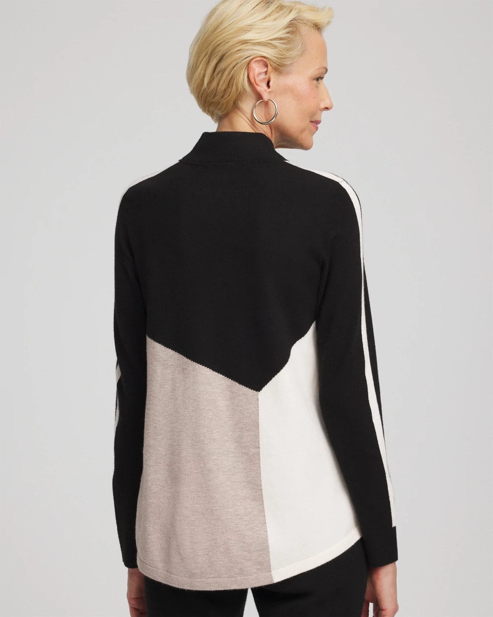 Chico's - Zenergy® Luxe Colorblock Half-Zip Pullover