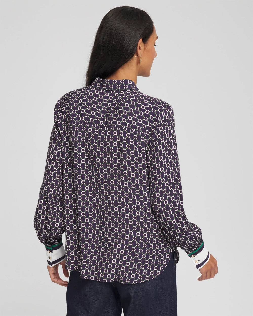 Chico's - Faux Silk Twill Shirt
