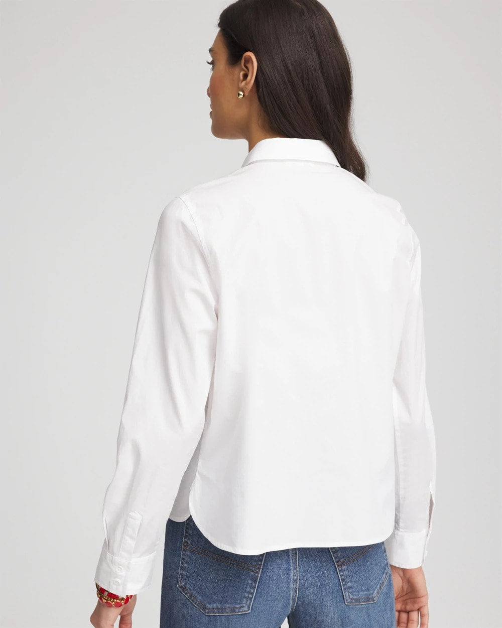 Chico's - Crystal Heart Poplin Shirt