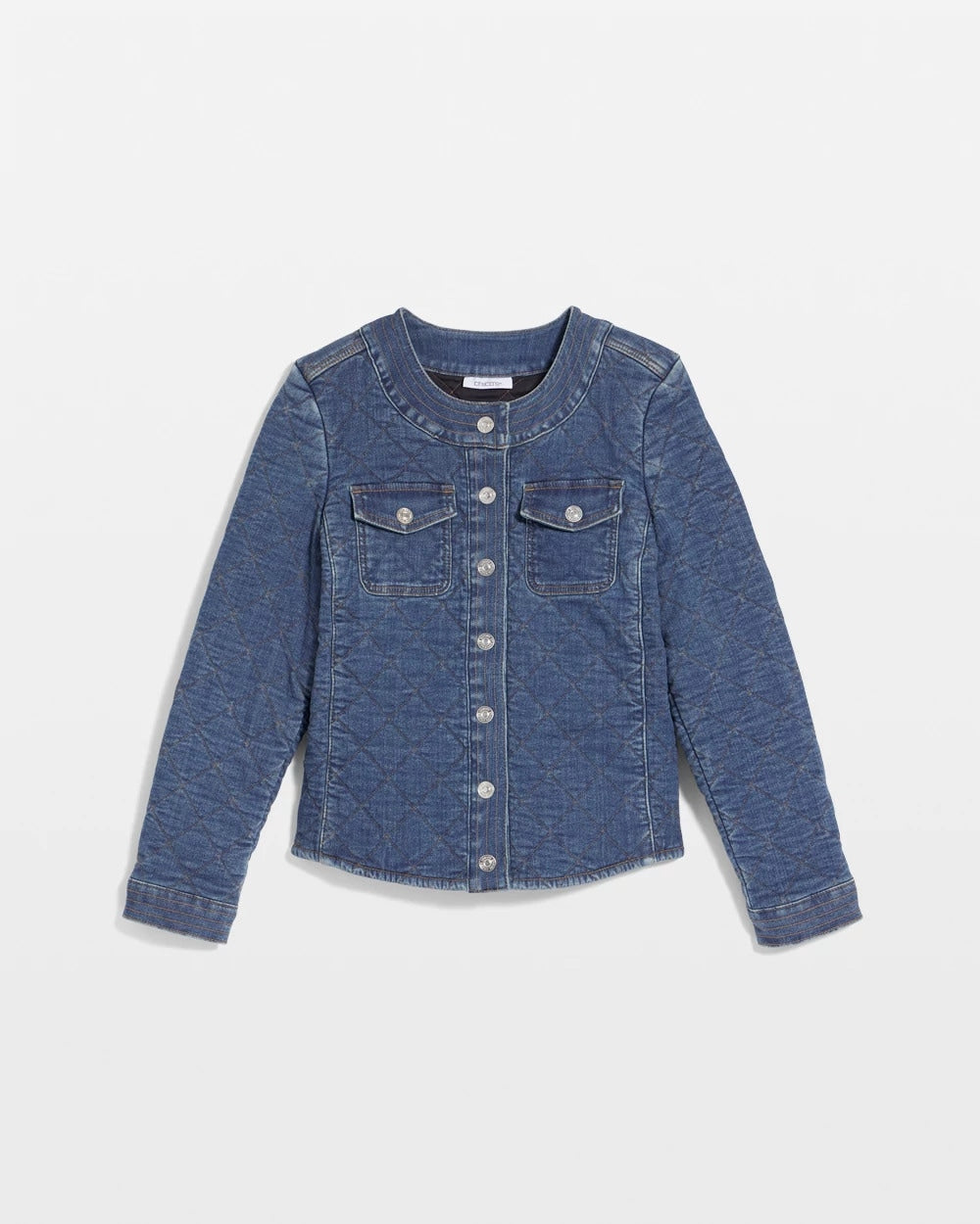Chico's - Quilted Denim Jacket