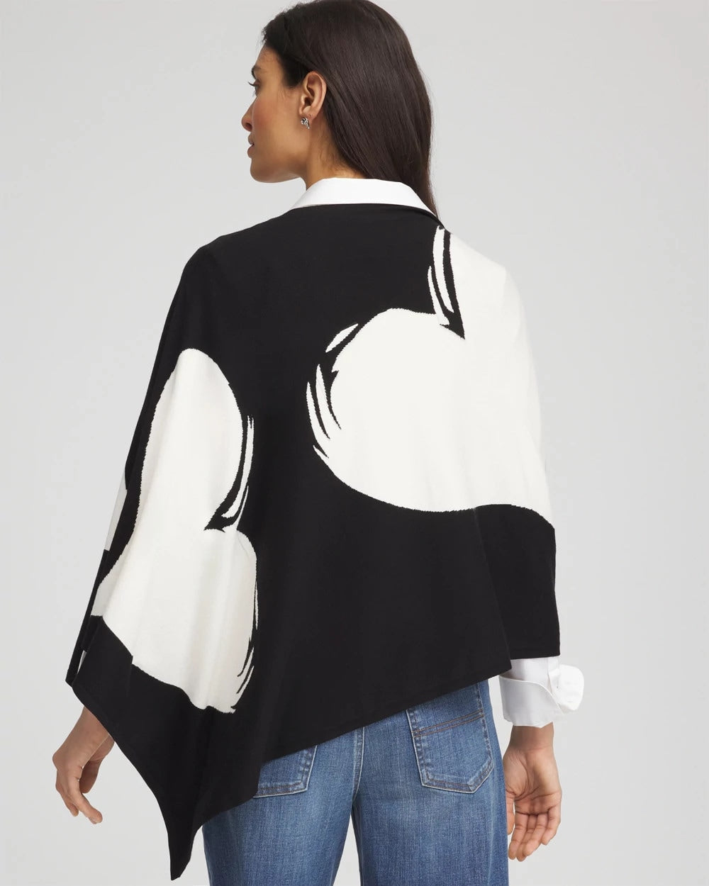 Chico's - Love Brush Convertible Sweater Poncho