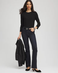 Chico's - Heart Sleeve Detail Tee