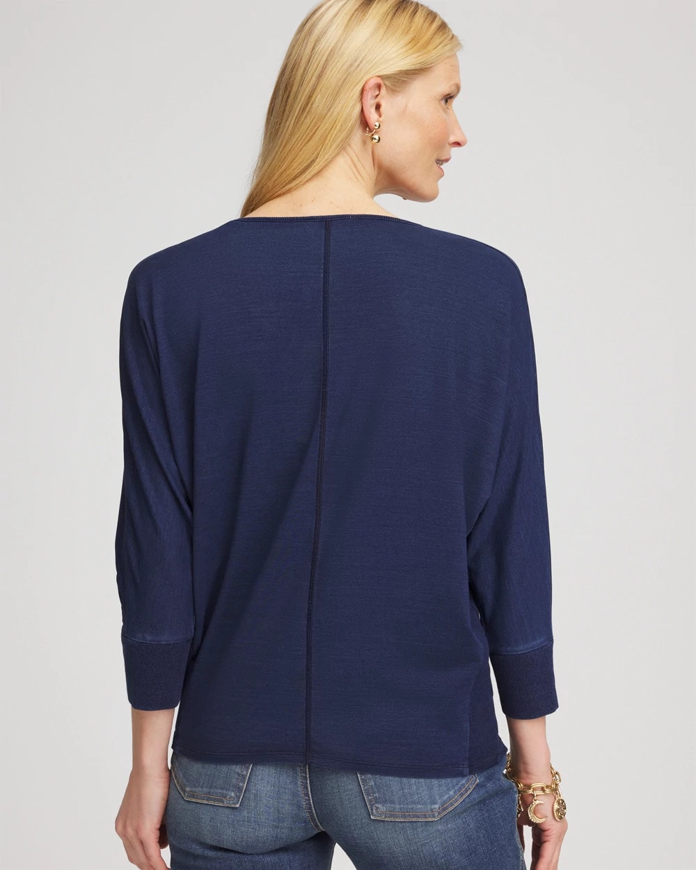 Chico's - Dolman Denim Tee