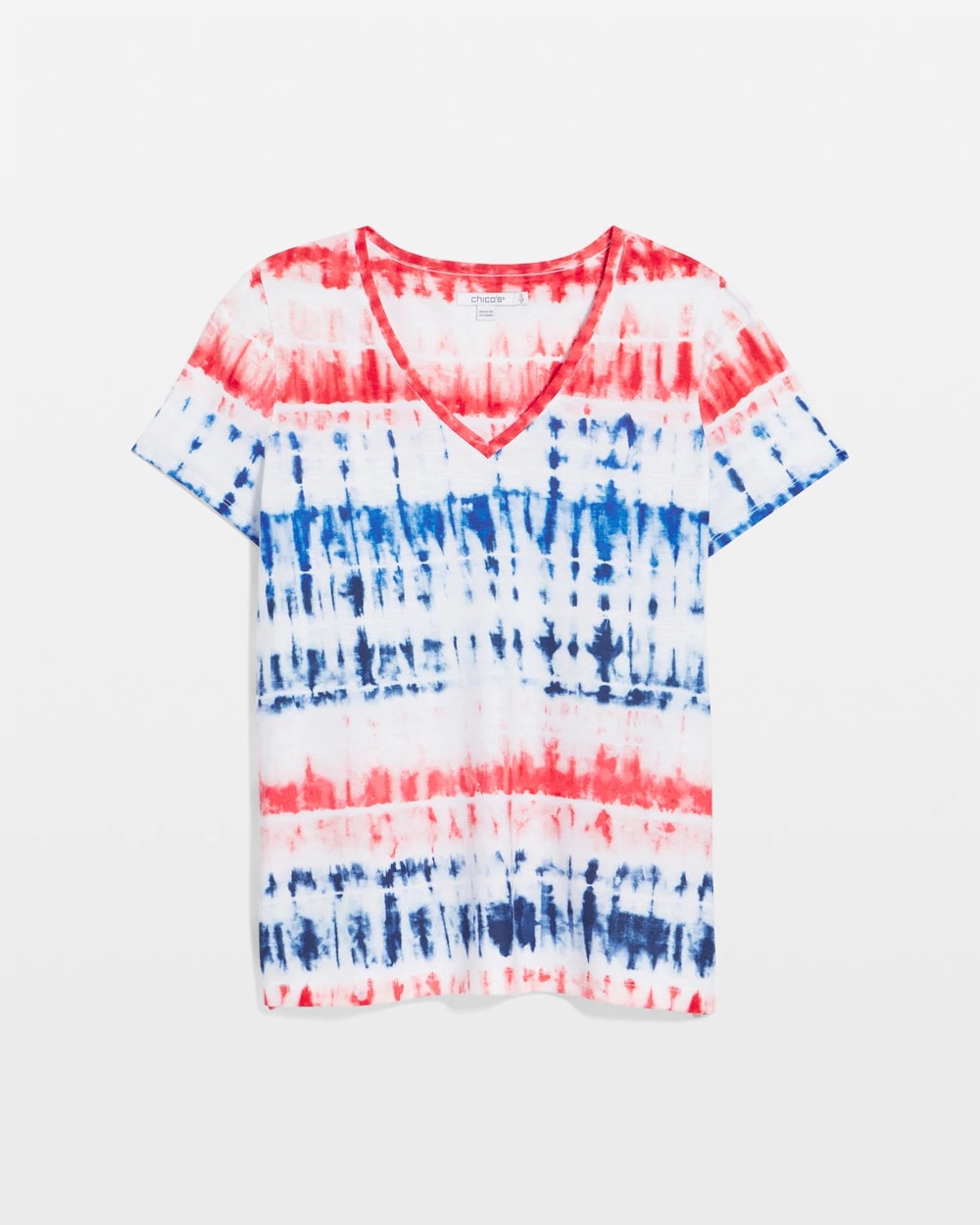 Chico's - Zenergy® Americana Tie-dye V-Neck Tee
