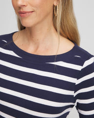 Chico's - Stretch Cotton Boatneck Tunic