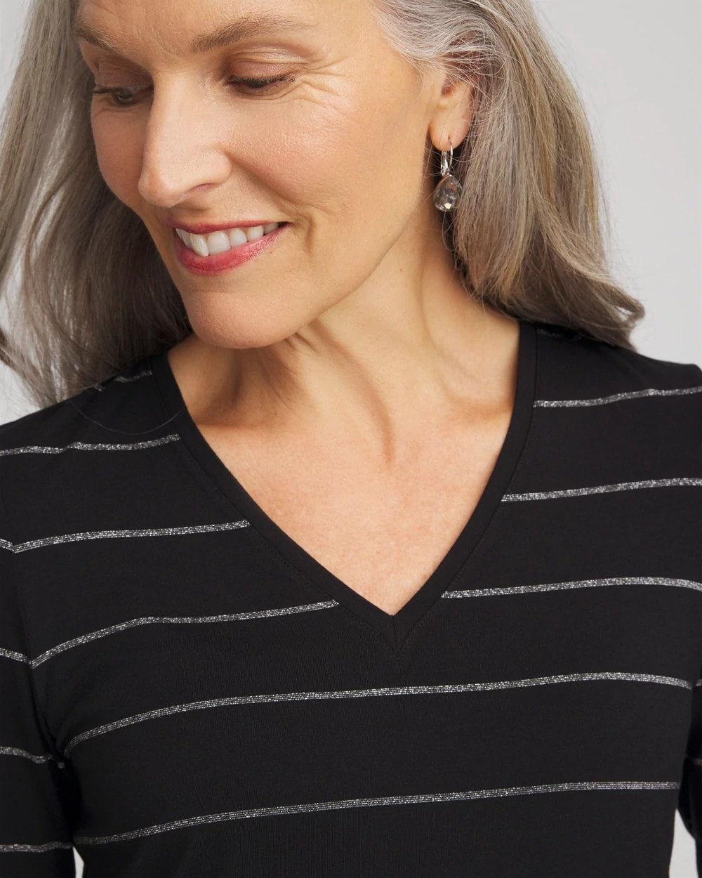 Chico's - Touch of Cool™ Lurex Layering Tee
