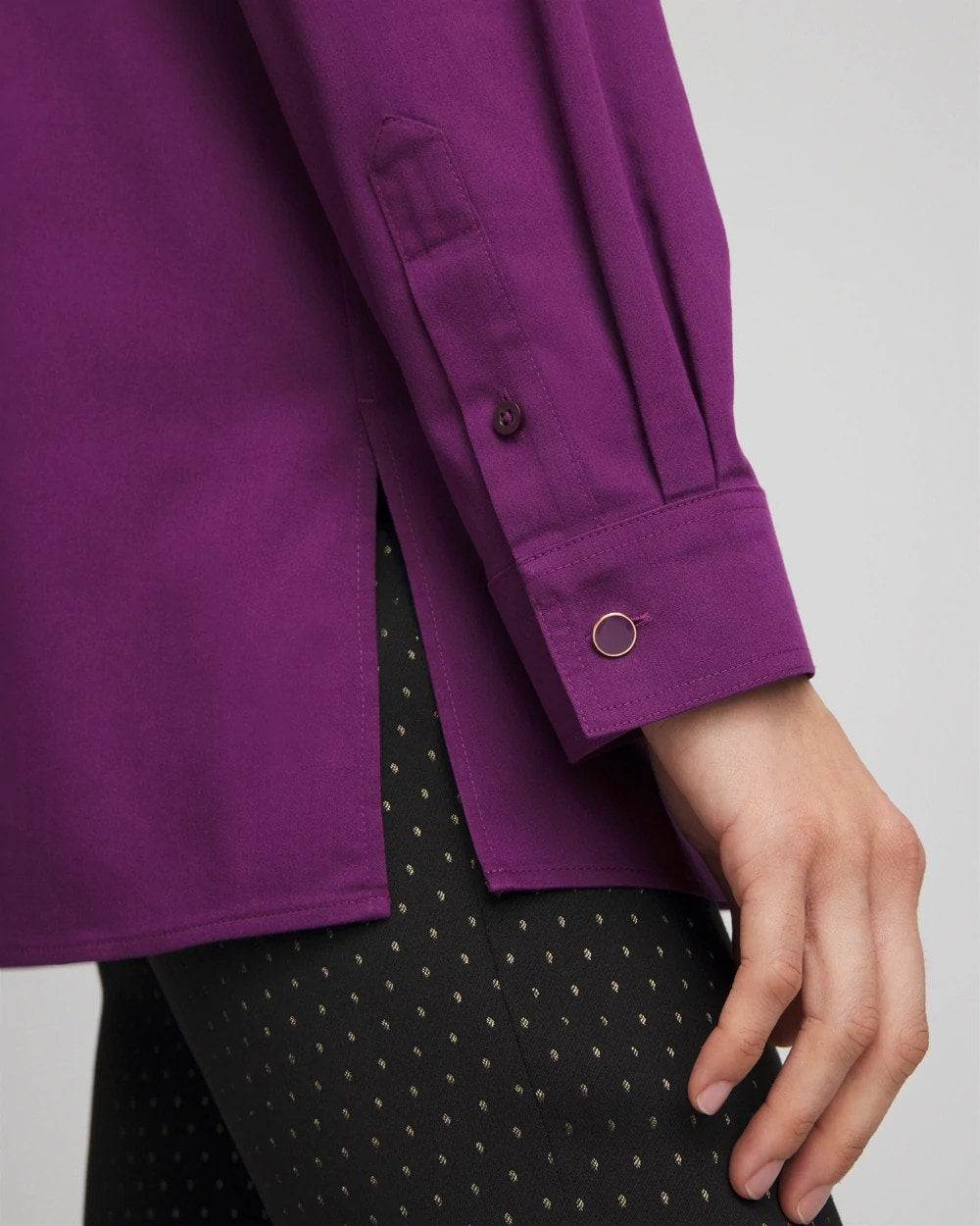 Chico's - No Iron™ Novelty Button Tunic