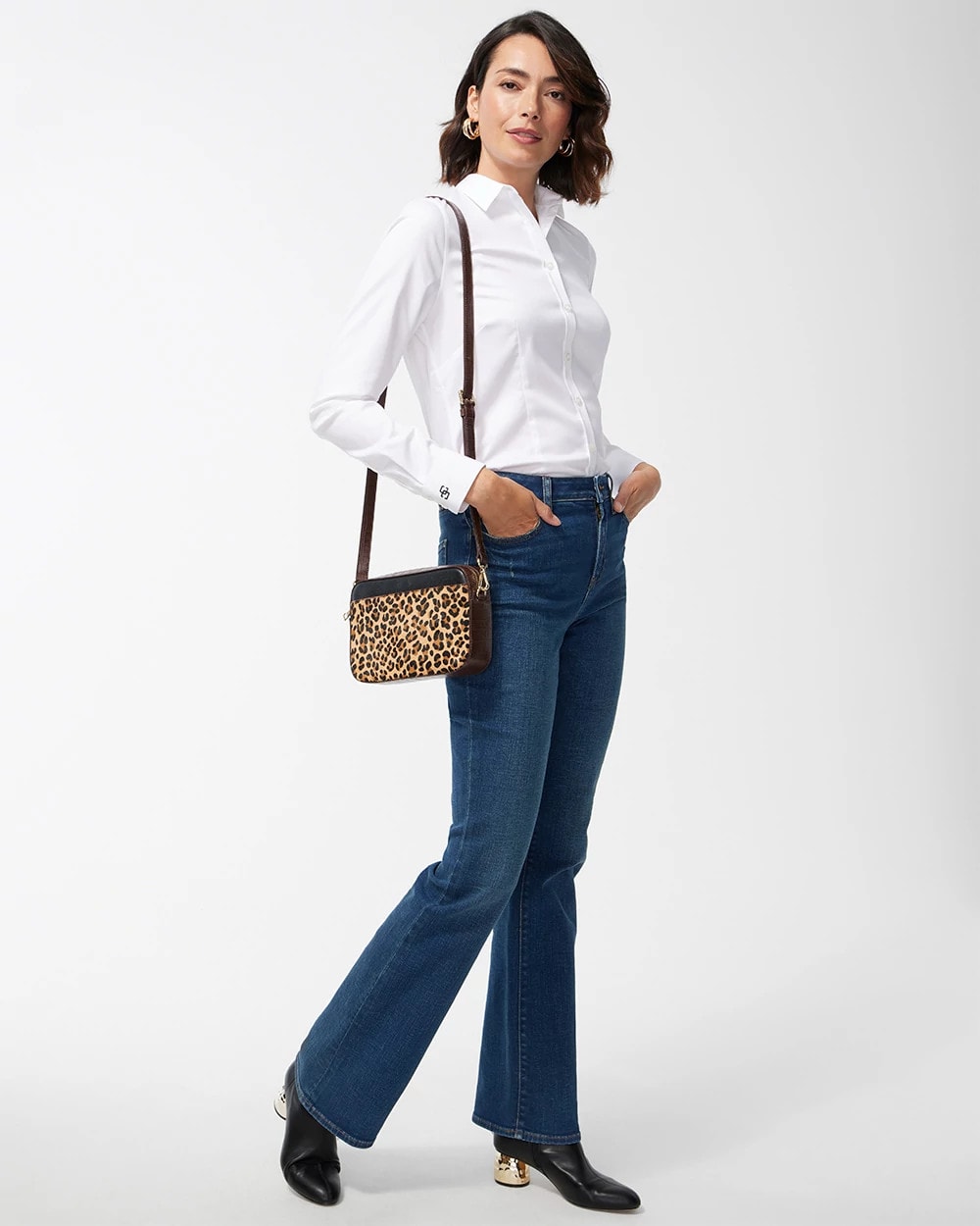 Chico's - No Iron™ Fitted Stretch Shirt