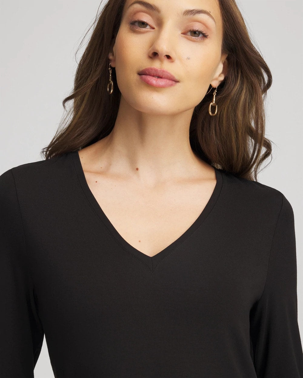 Chico's - Touch of Cool™ V-Neck Layering Tee