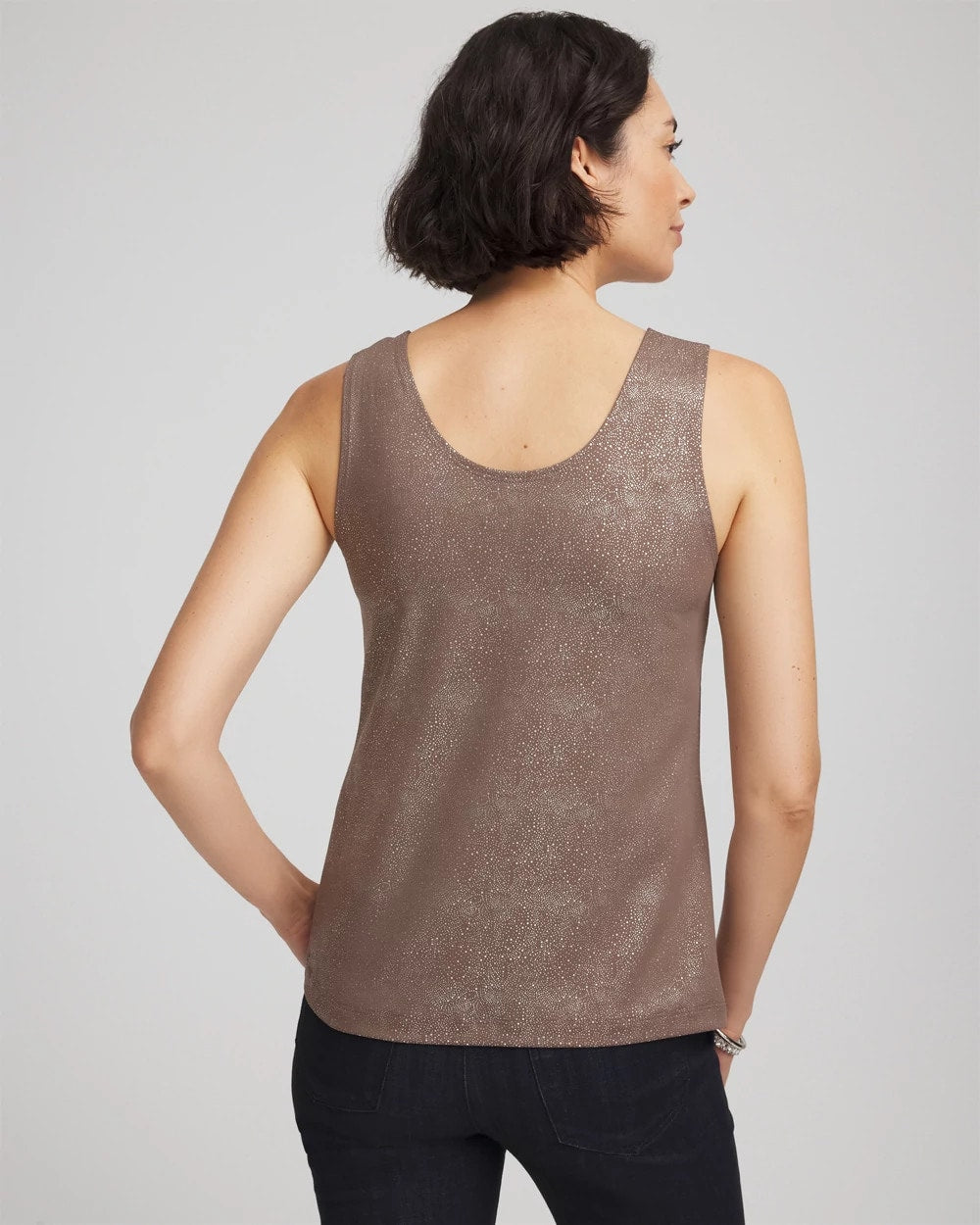 Chico's - Foiled Microfiber Tank