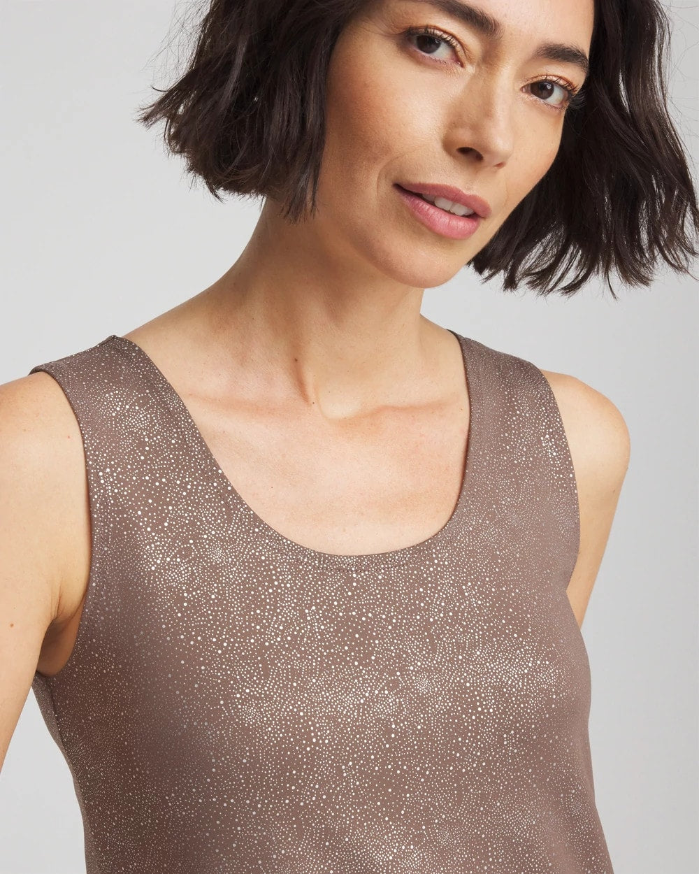 Chico's - Foiled Microfiber Tank