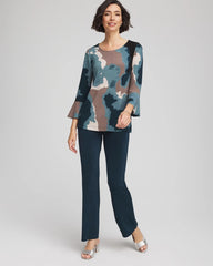 Chico's - Travelers™ Crystal Flounce Sleeve Tunic