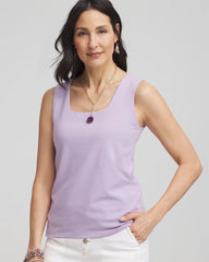 Chico's - Contour Cotton™ Square Neck Tank
