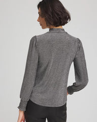 Chico's - Sparkle Smocked Top