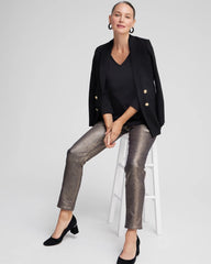 Chico's - 3/4 Sleeve V-Neck Tee