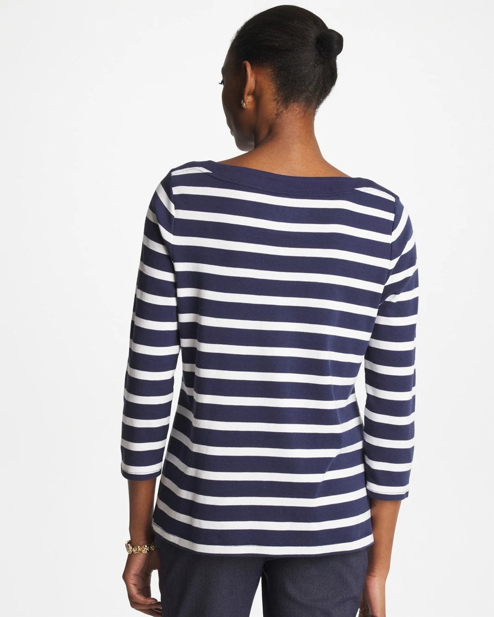 Chico's - Pima 3/4 Sleeve Tee