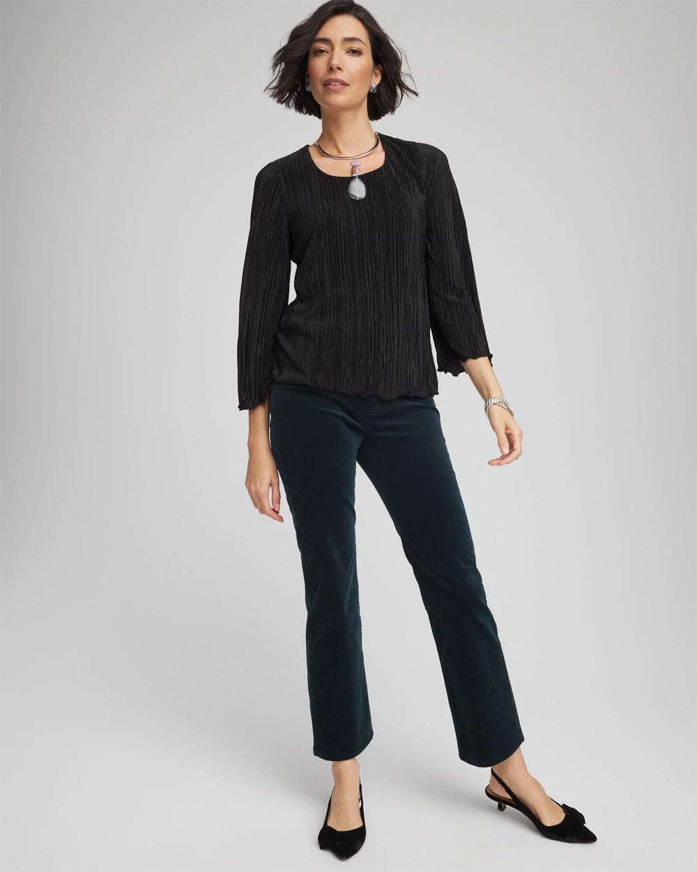 Chico's - Bodre Flare Sleeve Top