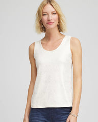 Chico's - Foiled Microfiber Tank