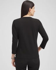 Chico's - 3/4 Sleeve Perfect Tee