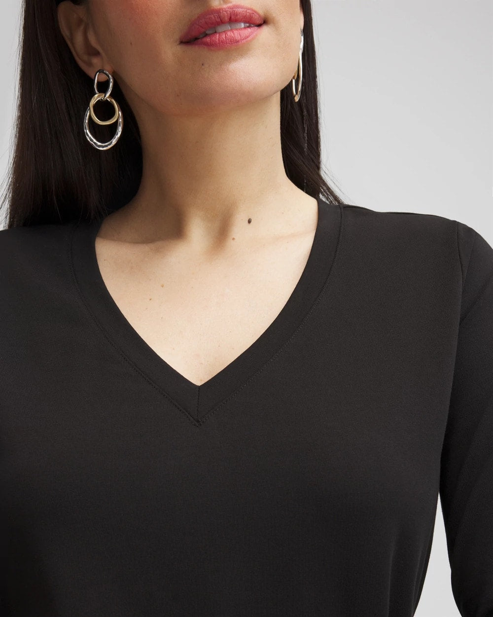 Chico's - 3/4 Sleeve Perfect Tee