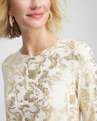Chico's - Touch of Cool™ Foiled Layering Tee