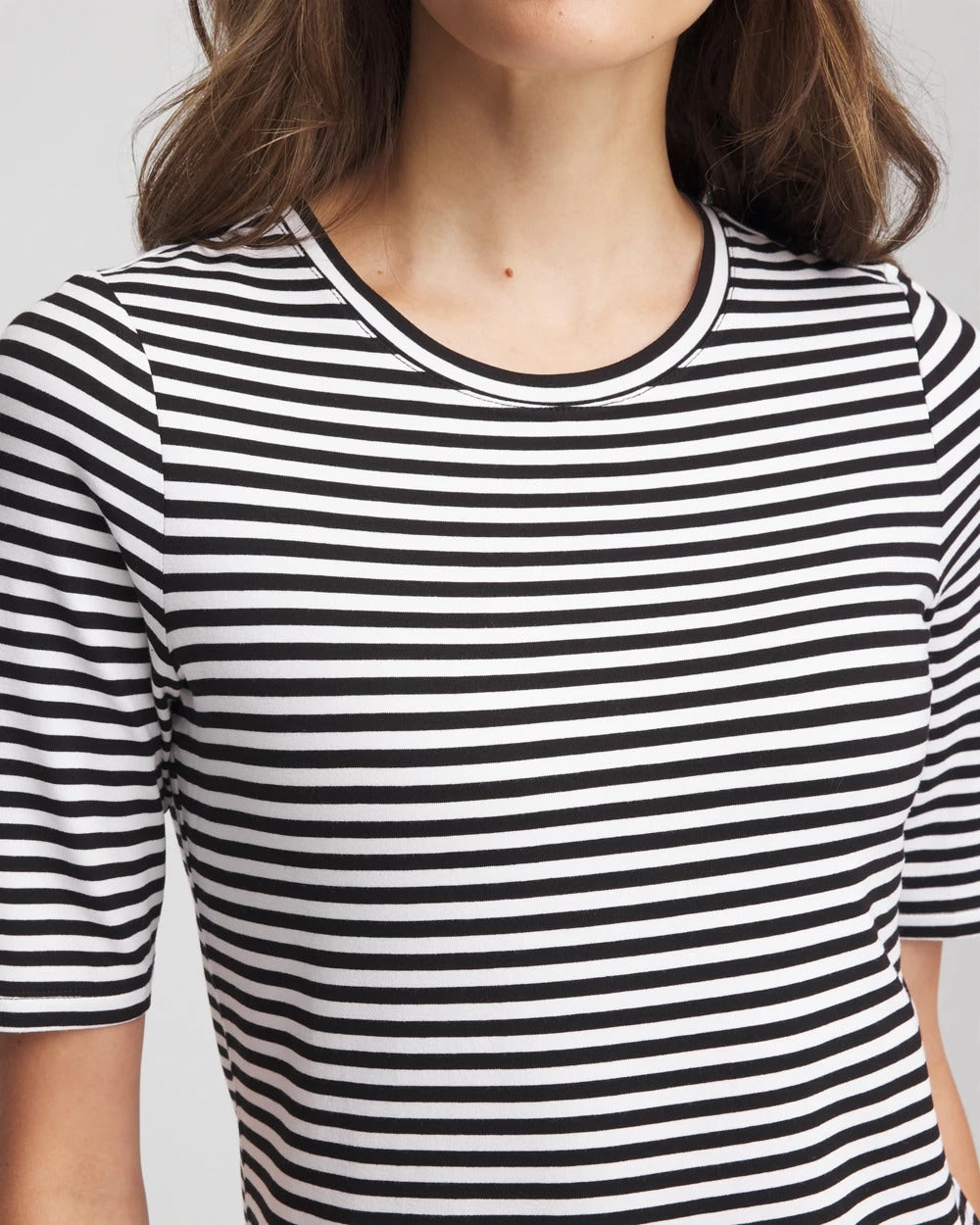 Chico's - Touch of Cool™ Elbow-Sleeve Tee