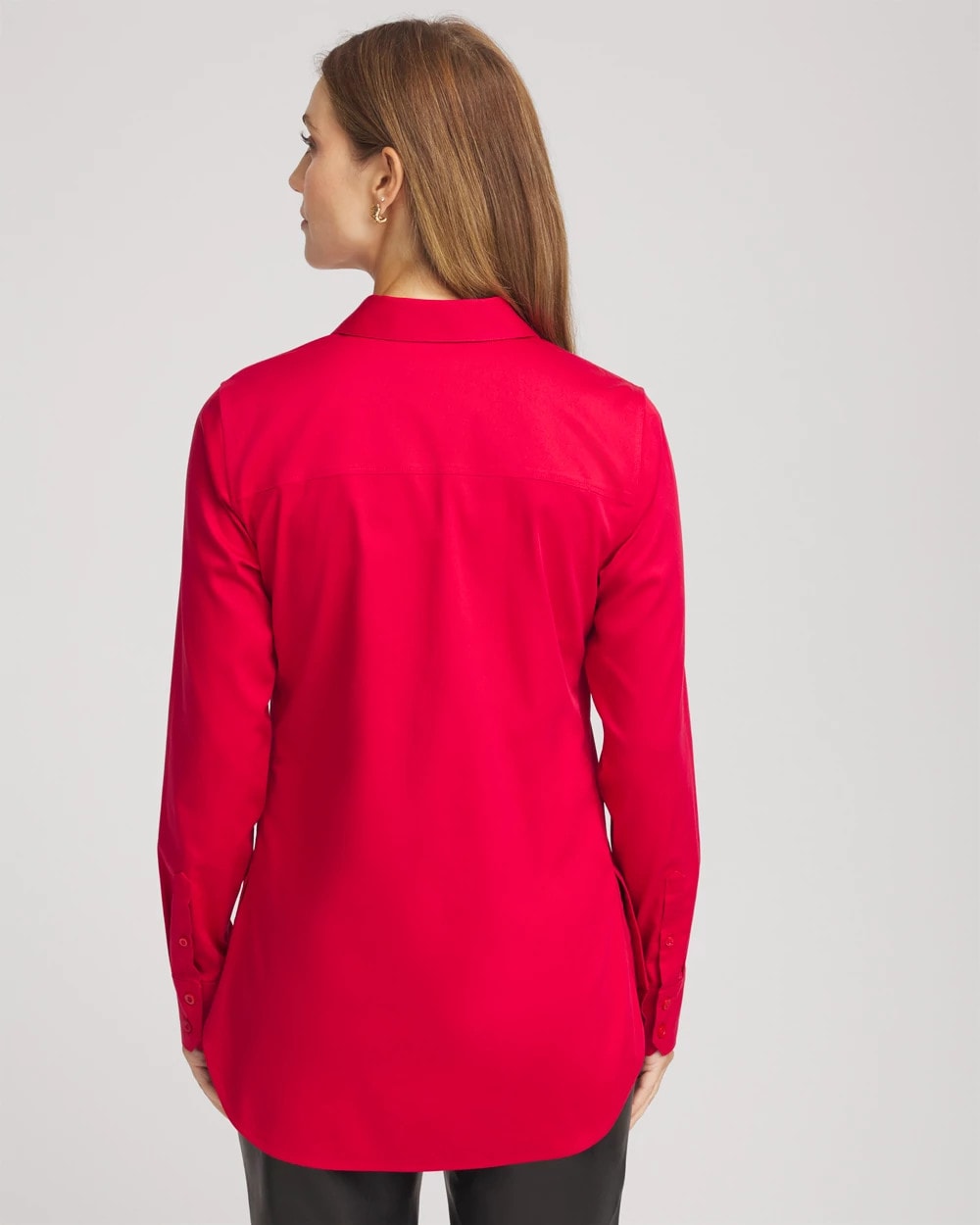 Chico's - No Iron™ Peplum Pleated Shirt