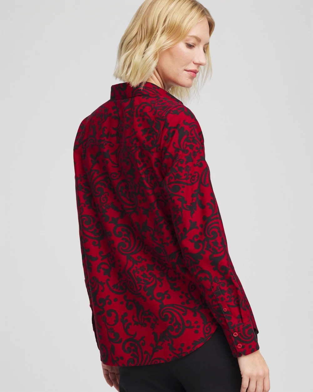 Chico's - No Iron™ Vinstra Scrolls Shirt
