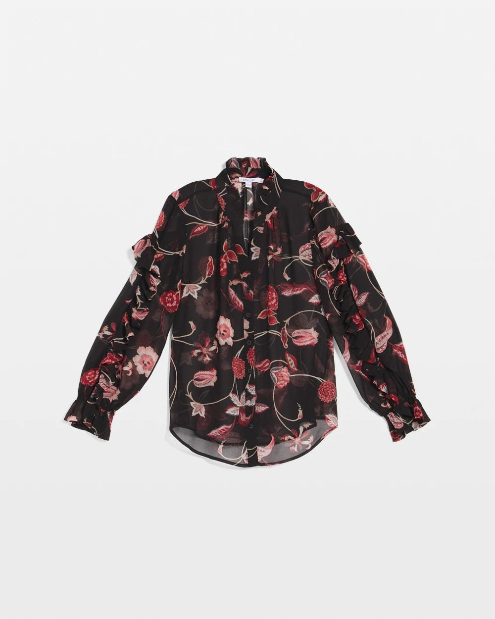 Chico's - Georgette Celtic Blooms Blouse