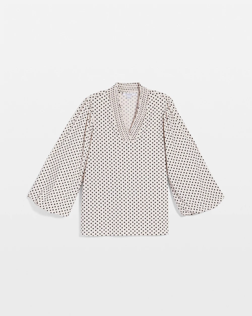 Chico's - Bubble-Sleeve Smocked Top