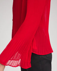 Chico's - Pleated Georgette Blouse