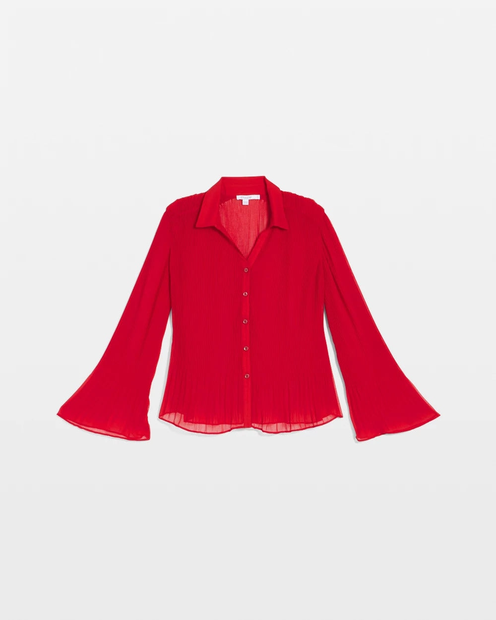 Chico's - Pleated Georgette Blouse